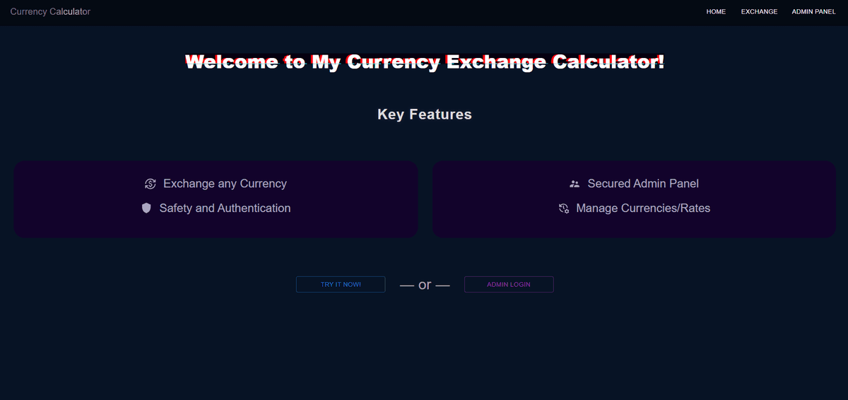 Currency Calculator screenshot